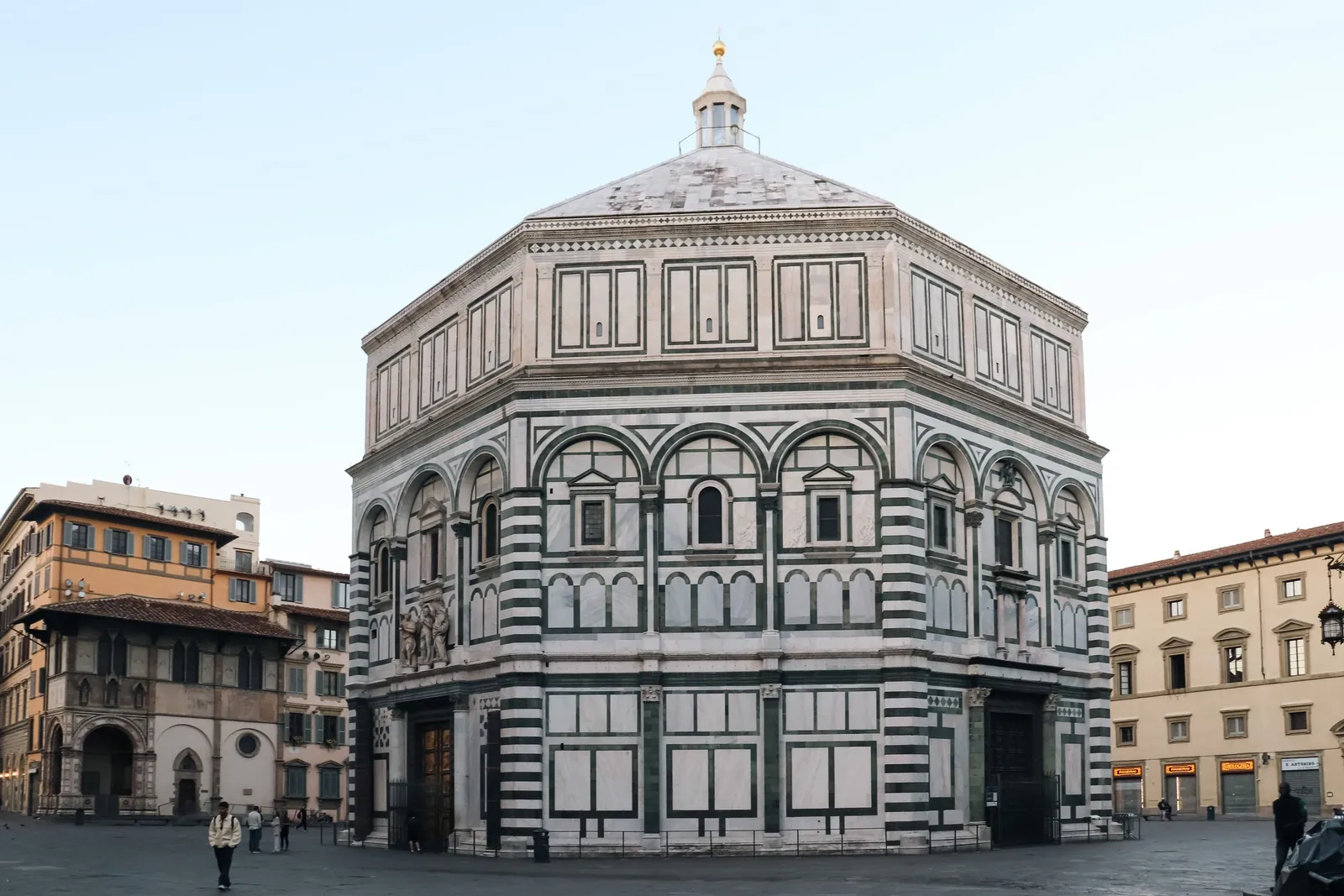 The octagonal Baptistery of San Giovanni