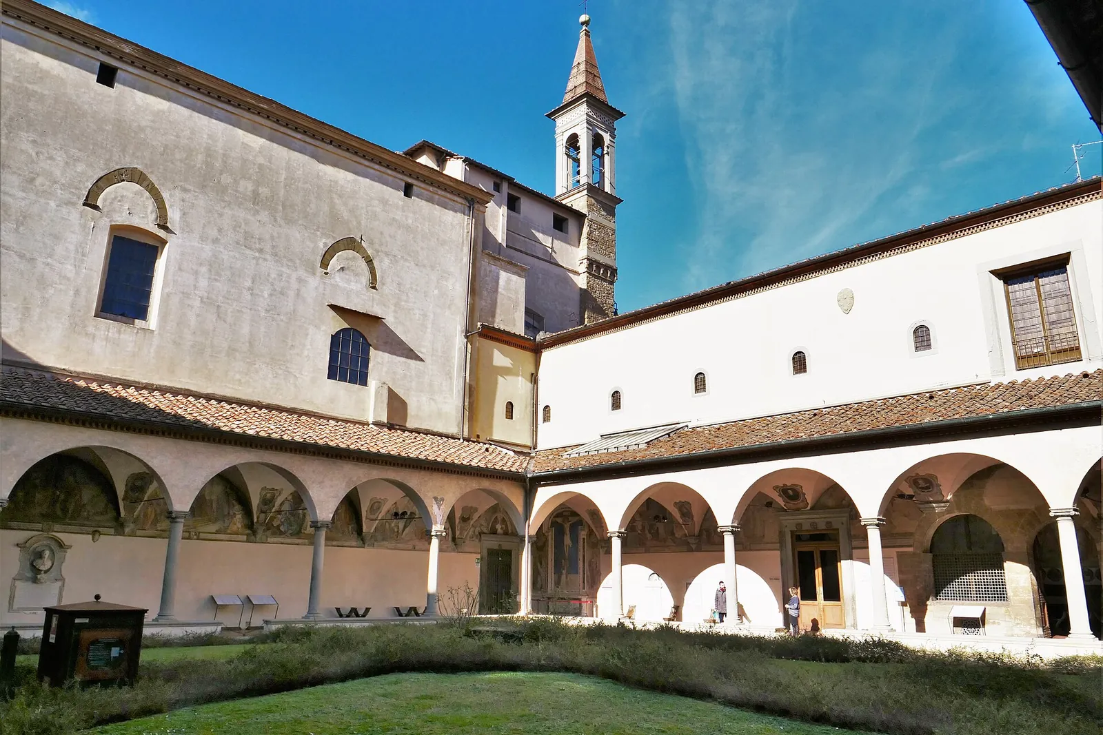 The cloister of the San Marco convent