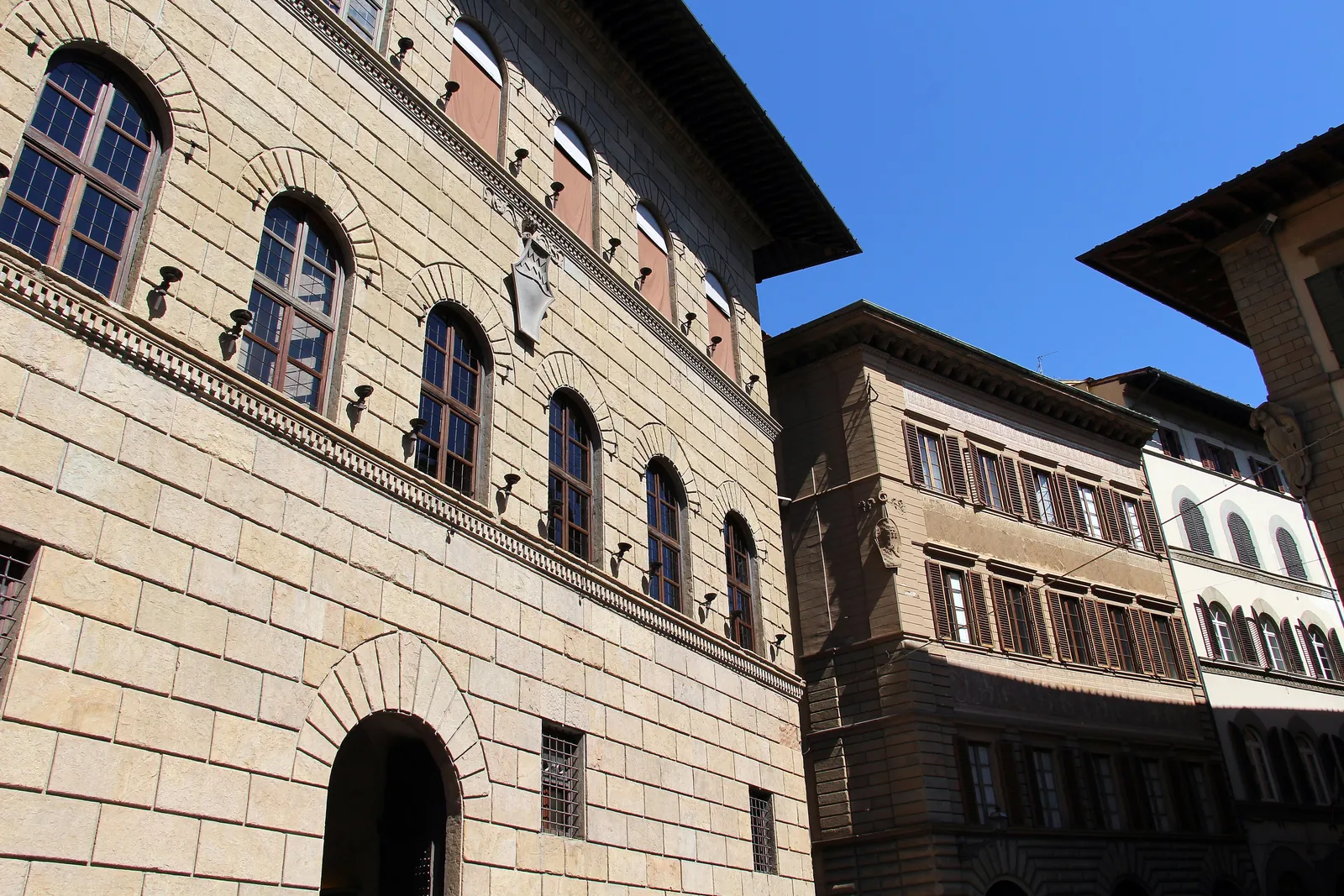 Palazzo Antinori. Buca Lapi is in its cellar, with the entrance on Via del Trebbio
