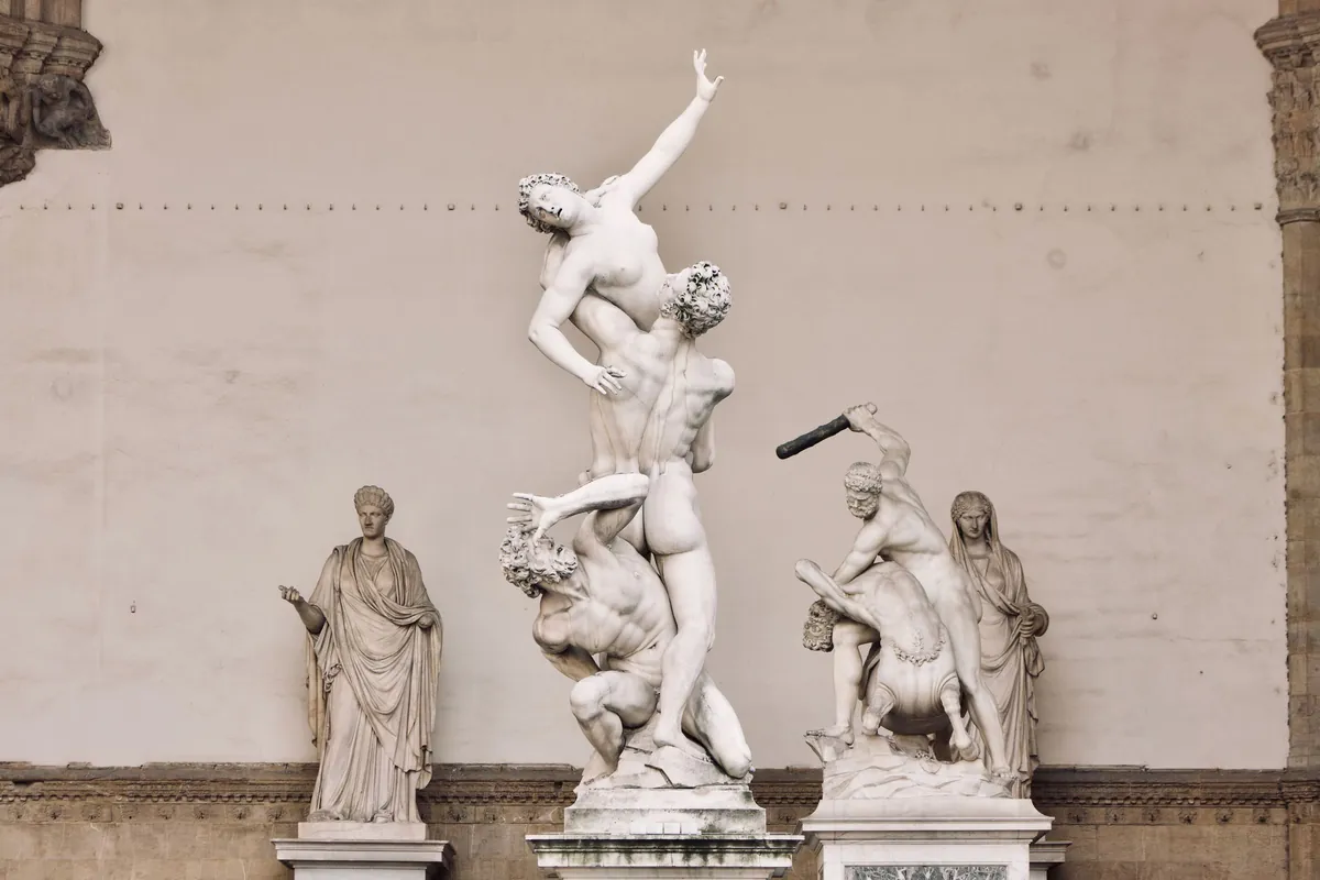 Piazza della Signoria and the Loggia dei Lanzi thumbnail 2